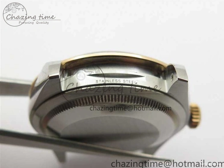 0110 Bold DateJust 36 SS RG 126231 BP Maker 1:1 Best Edition Gray Roman Dial on Oyster Bracelet 2513